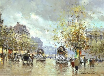 AB place de la madeleine 2 Parisian Oil Paintings